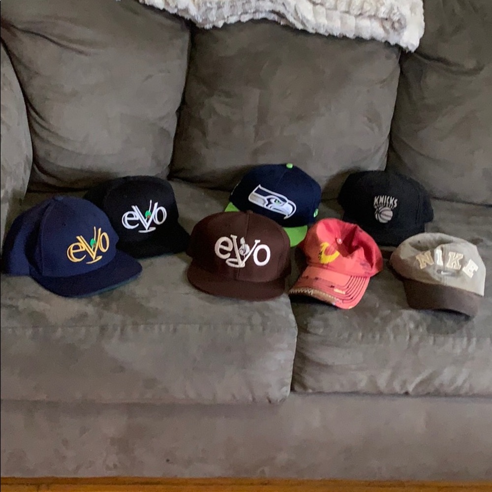 Caps and snap backs